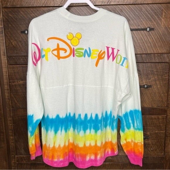 Disney Spirit Jersey Size Medium Tye Dye Summer Citrus - Picture 2 of 8